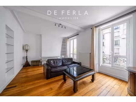 vente appartement 3 pièces 51 m² paris 16 (75016)