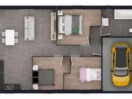 vente maison au grand-celland (50370) : à vendre / 75m² le grand-celland