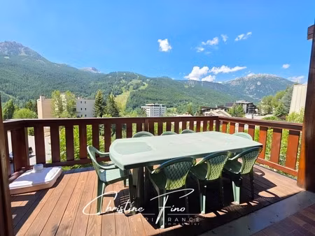 serre chevalier chantemerle chalet face aux pistes