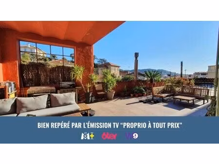 magnifique duplex à cannes 82m2 et superbe terrasse de 49m2 di3223