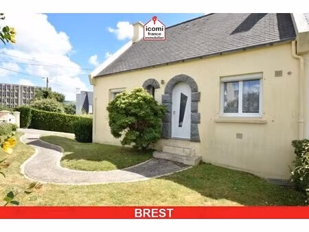 finistere - brest (29200) - a vendre - maison de 90 m² - 3 chambres - sous-sol complet -..
