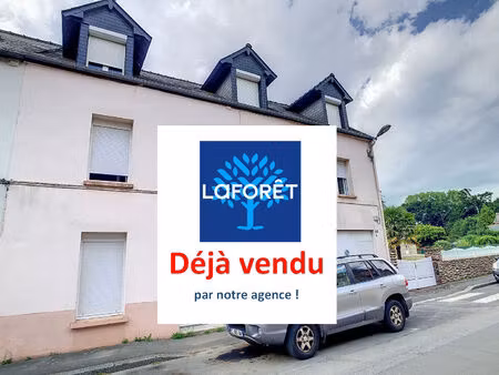 immeuble centre guer - 4 logements loues