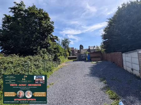 vente terrain 340 m² à aulnoye-aymeries (59620)  49 000 €