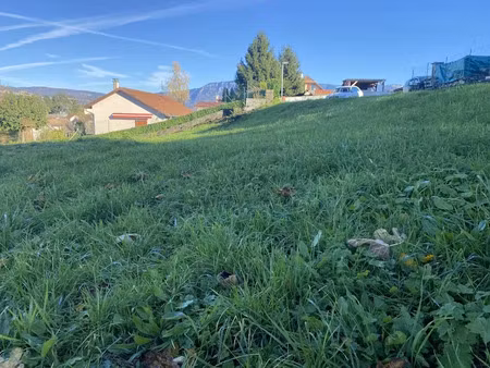 vente terrain à batir 644 m² à le pont-de-beauvoisin (38480)  55 000 €