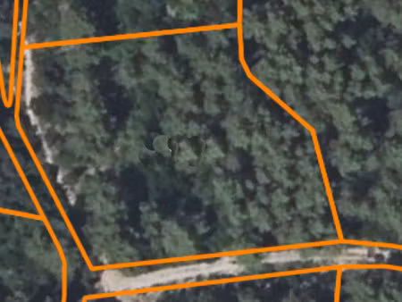 terrain en zone naturelle n de 1722m2