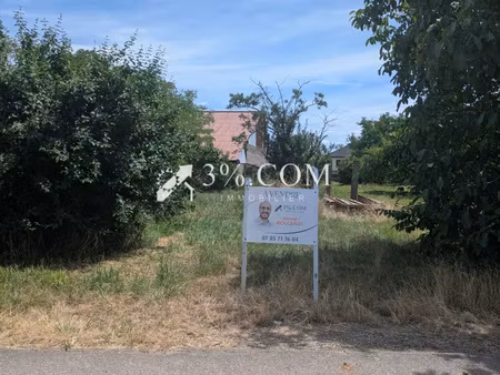 terrain constructible 565 m²