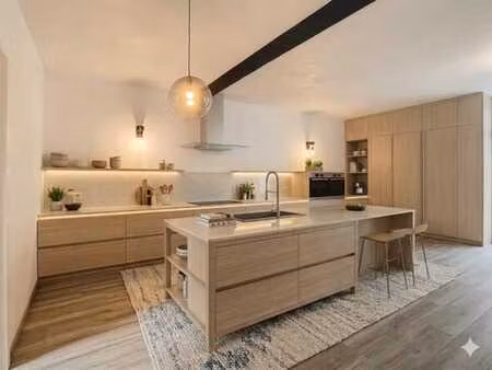charmante maison en pierres 3 façades avec jardin à anhée