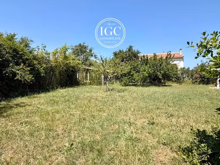 vente terrain 486 m² à châteauneuf-les-martigues (13220)  216 000 €