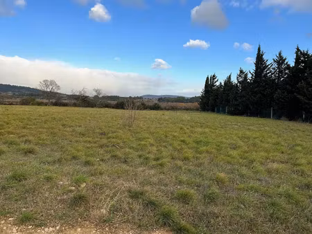 vente terrain à batir 2421 m² à pouzols-minervois (11120)  117 000 €