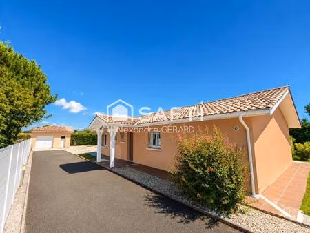 maison 3 chambres avec garage et piscine