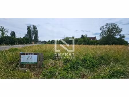 nouveaute neyrat immobilier : terrain a batir a 20mn de dijon !