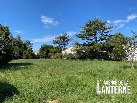 vente terrain à batir 971 m² à la brée-les-bains (17840)  298 400 €