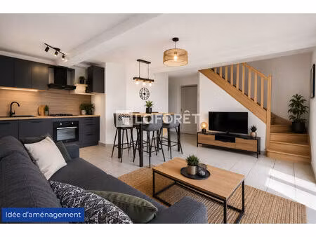 appartement en duplex  2 chambres et une cave