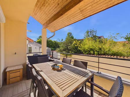 appartement malroy 3 pièces 79.3 m2 avec terrasse et garage