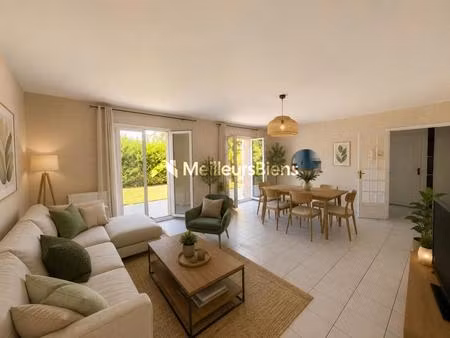 duplex 4 pièces de 93 m² avec jardin et terrasse à mantes-la-ville