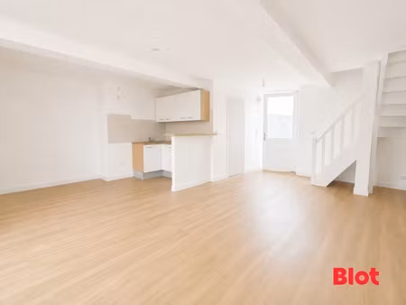 a vendre chez blot immobilier - appartement t3 avec terrasse et jardinet