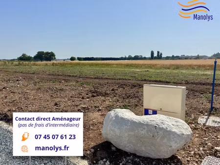 vente terrain 300 m² nancras (17600)