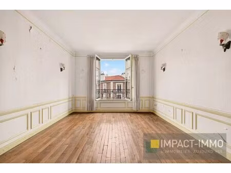 appartement 3 pièces  coeur bécon  charme de l'ancien  balcons