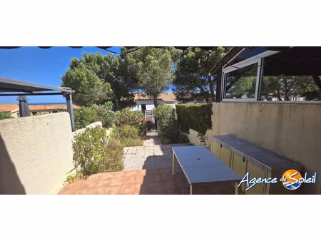 pavillon t2 mezzanine avec belle terrasse