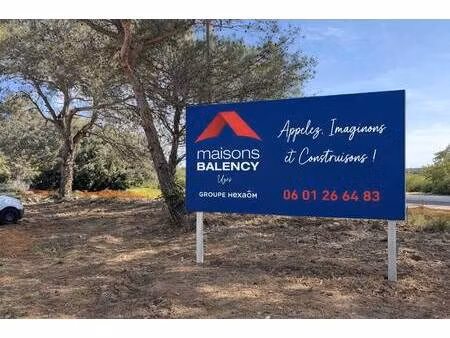 terrain constructible à vendre