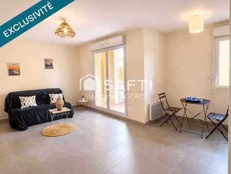 appartement t2 de 44 m² avec parking