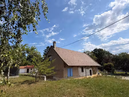 ferme bressane avec belle vue dégagée