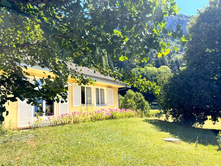 maison plain-pied -terrain 4020m2- nature et calme- saint-jeoire (74490)