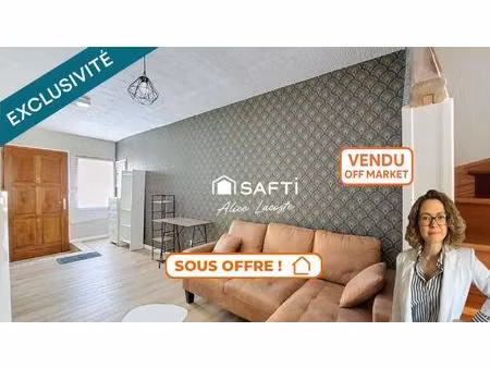 maison rénovée avec cour au cœur du village