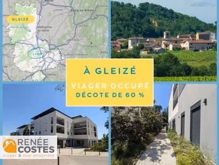 viager occupé - f66 ans - gleize (69400)