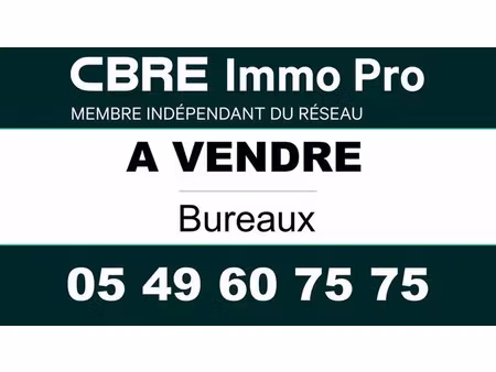 vente bureau civray 477 m²