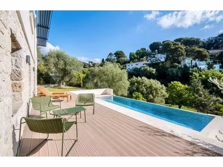 nice gairaut  belle villa niçoise rénovée  piscine et garages