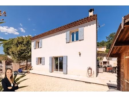 maison individuelle 4 pièces avec chalet et bassin de baignade