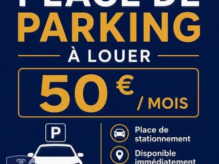 parking à louer 12 m² - annœullin (59) - 50€