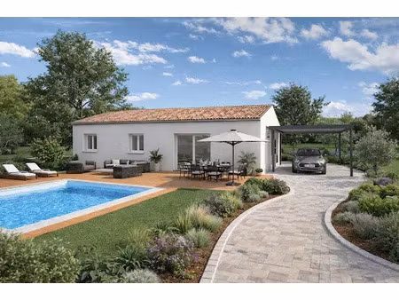 vente maison neuve 4 pièces 80 m² à la rouvière (30190)  195 000 €