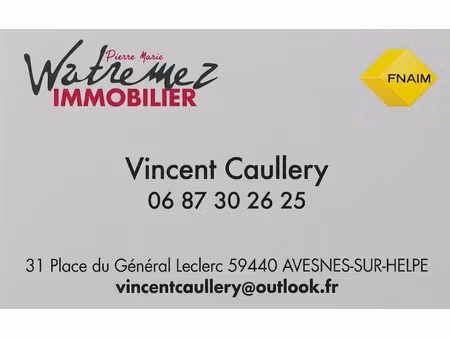 vente maison 6 pièces 160 m² à solre-le-château (59740)  315 000 €