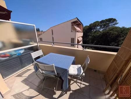 vente appartement 1 pièce 24 m² à villeneuve-loubet (06270)  170 000 €