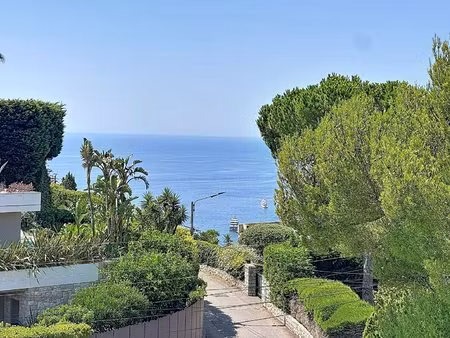 grand 2 pièces avec parking et cave - vue mer - balcon et terrasse sur le toit