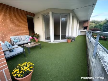 proche castanet-tolosan – t4 au calme avec grande terrasse  garage et parking