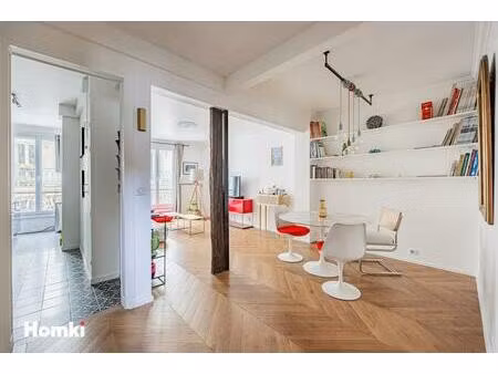 appartement t3 de 60m2 à paris 75017  rue des apennins