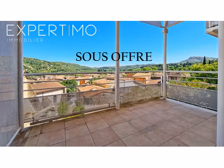 appartement centre ville  55 m² avec terrasse  place de parking et cave