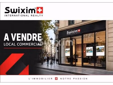 local commercial de 264 m² avec locataire en place / rentabilité immédiate