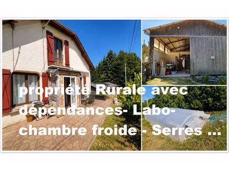 propriete rurale avec dependances et serres
