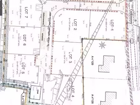vente terrain à batir 650 m² à cardonville (14230)  47 250 €