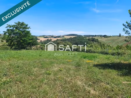 vente terrain à batir 1000 m² à lavaur (81500)  67 400 €