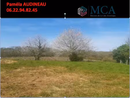 vente terrain 750 m² à capian (33550)  80 000 €