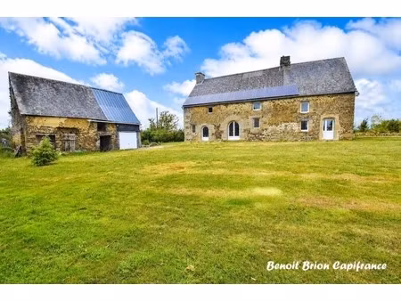 à vendre – demeure historique en pierre d'environ 260 m² sur 2 hectares – lapenty (50)  à 