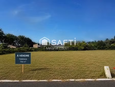 vente terrain à batir 766 m² à saint-sulpice (81370)  105 000 €