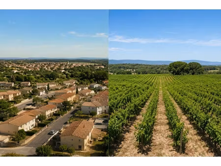 vente terrain 501 m² à teyran (34820)  285 000 €