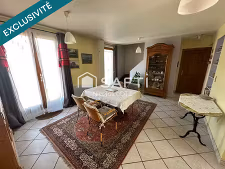 valmont – maison de 110 m²  terrain de 1 033 m² et garage double – 130 000 €