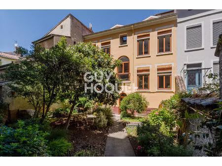 rare maison ville rue jacquard avec jardin partagé